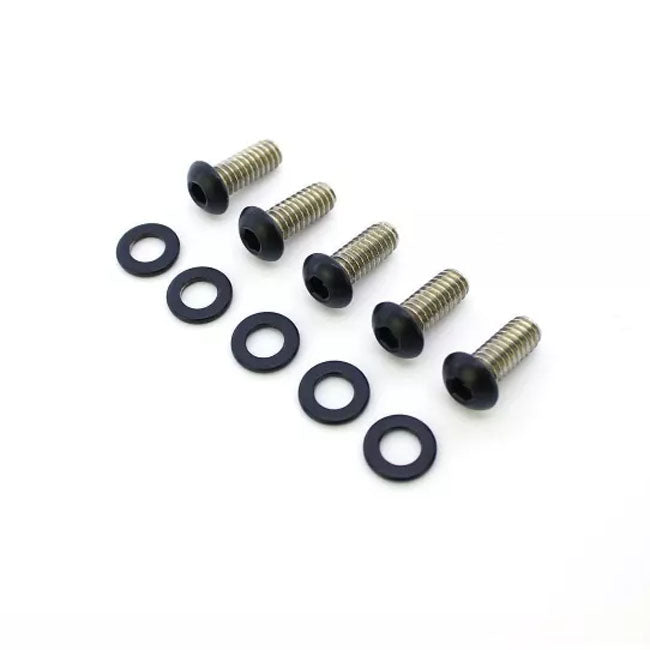 Screws4Bikes, bolt kit, derby cover. Polished BUILDERS FASTENER SETS Screws4 Bikes