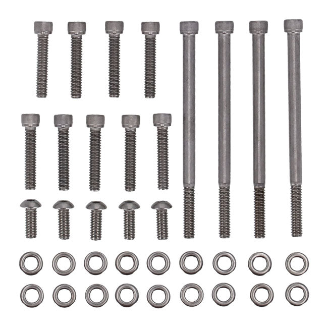Screws4Bikes, bolt kit, primary cover. BUILDERS FASTENER SETS Screws4 Bikes