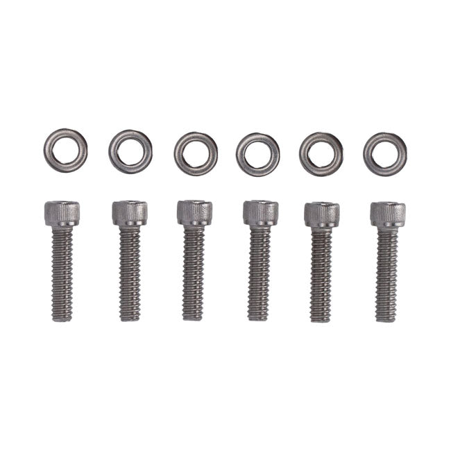 Screws4bikes, bolt kit, transmission top cover BUILDERS FASTENER SETS Screws4 Bikes