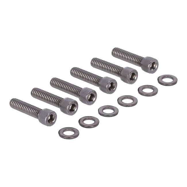 Screws4bikes, bolt kit, transmission top cover BUILDERS FASTENER SETS Screws4 Bikes