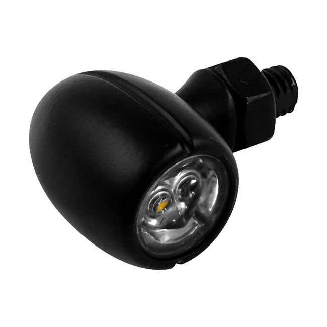 Mini Q, 3-1 taillight/turn signal combo. Black TURN SIGNALS Mcs
