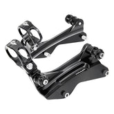 Kraus Motor Co. Pro-4 Docking Hardware For Öhlins, Black Anodized - 14-25 Touring Suspension Mount Kits Kraus Motor Co.