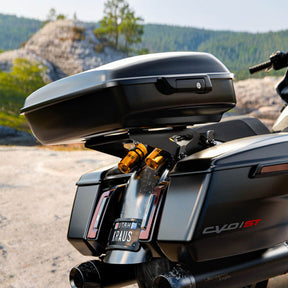 Kraus Motor Co. Pro-4 Docking Hardware For Öhlins, Black Anodized - 14-25 Touring Suspension Mount Kits Kraus Motor Co.