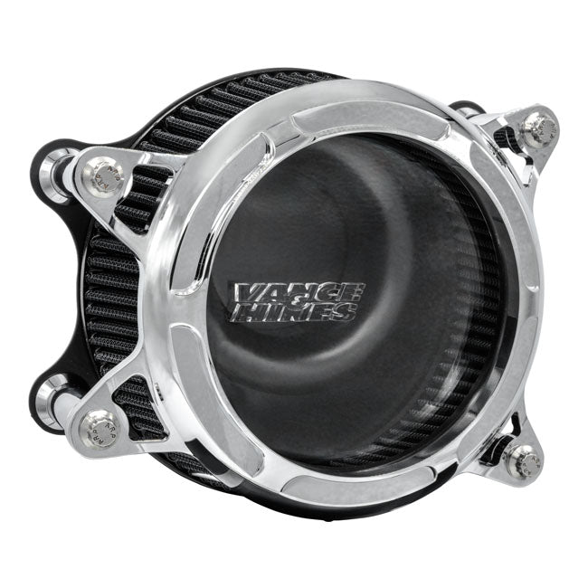 Vance & Hines Vo2 Air Intake, Chrome - 23+ Touring Air Cleaner Vance & Hines