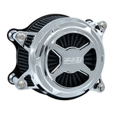 Vance & Hines Vo2 X Air Intake, Chrome - 23+ Touring Air Cleaner Vance & Hines