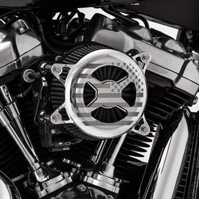 Vance & Hines Vo2 America Air Cleaner, Chrome - 23+ Touring Air Cleaner Vance & Hines