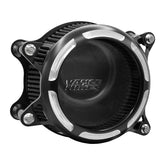 Vance & Hines Vo2 Air Intake, Black Contrast - 23+ Touring Air Cleaner Vance & Hines