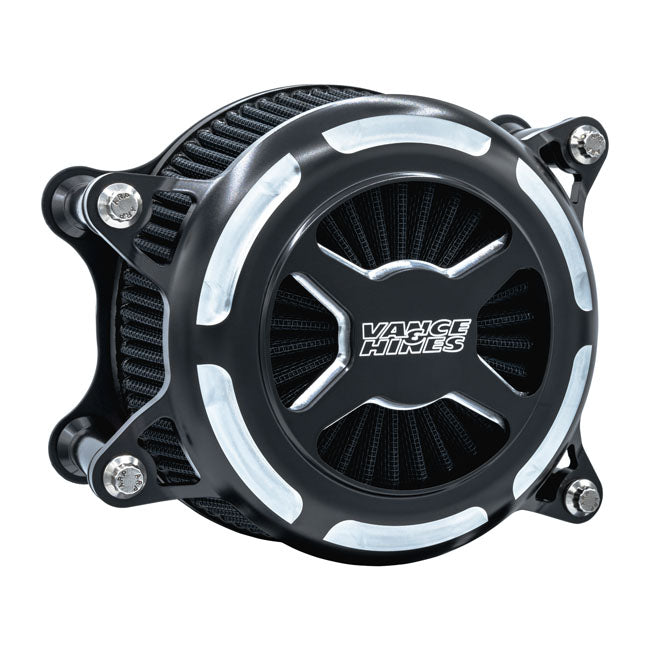 Vance & Hines Vo2 X Air Intake, Black Contrast - 23+ Touring Air Cleaner Vance & Hines