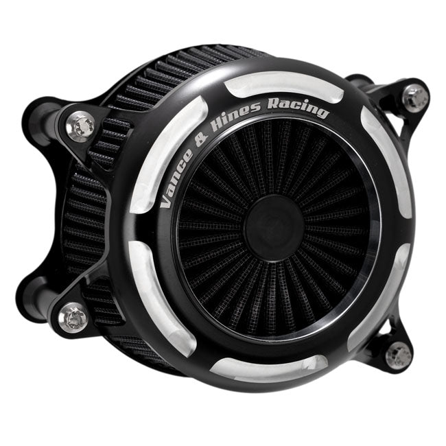 Vance & Hines Air Cleaner Vo2 Onyx Black Con Air Cleaner Vance & Hines