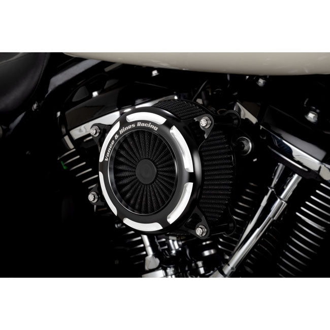 Vance & Hines Air Cleaner Vo2 Onyx Black Con Air Cleaner Vance & Hines