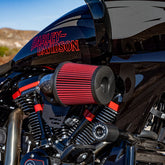 Vance & Hines, VO2 Falcon XL air intake. Gloss Forged Carbon Air Cleaner Vance & Hines