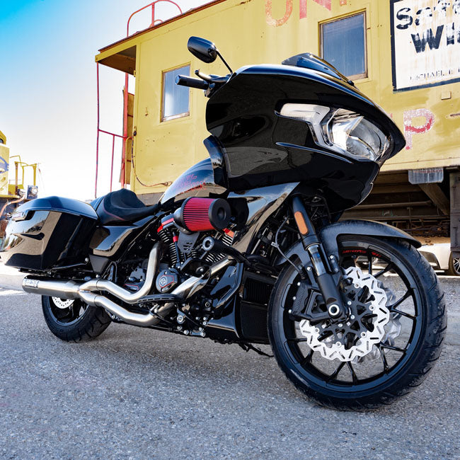 Vance & Hines Air Cleaner Vo2 Falcon Black C Air Cleaner Vance & Hines