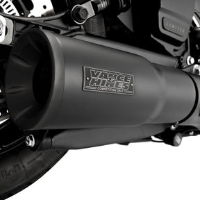 Vance & Hines Muffler Hi Output Black Scout Exhaust Slip-Ons And Mufflers Vance & Hines