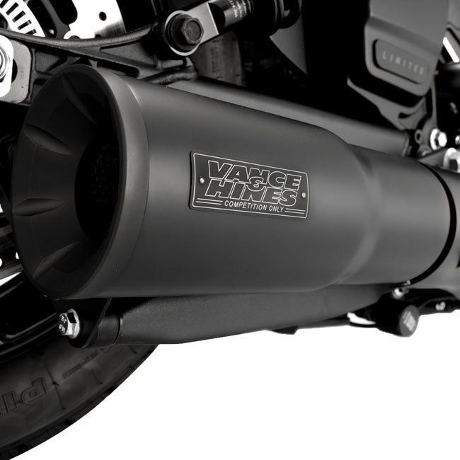 Vance & Hines Muffler Hi Output Black Scout Exhaust Slip-Ons And Mufflers Vance & Hines