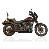 V performance, 2-1 slip-on muffler. Rebel series. Black EXHAUST SLIP-ONS AND MUFFLERS V Performance