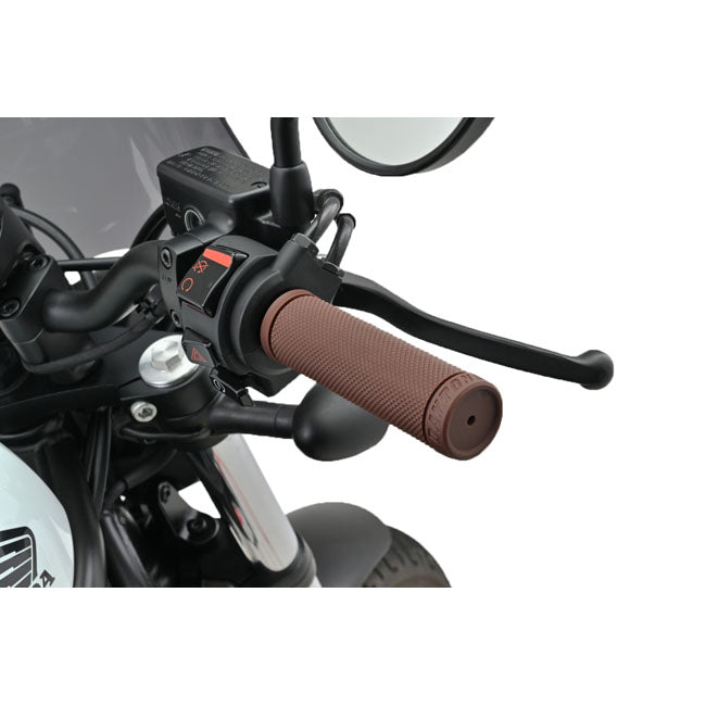 Daytona, 1" Grippy Grip set. BASE. Brown GRIPS Daytona