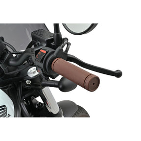 Daytona, 1" Grippy Grip set. KAWA. Brown GRIPS Daytona