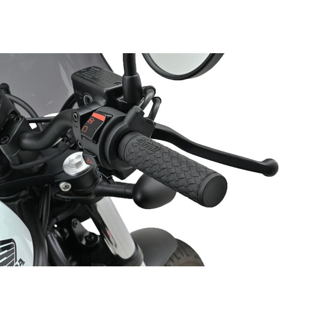 Daytona, 1" Grippy Grip set. KNIT. Black GRIPS Daytona