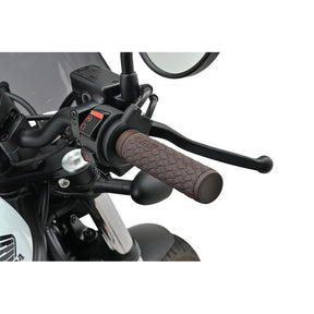 Daytona, 1" Grippy Grip set. KNIT. Brown GRIPS Daytona