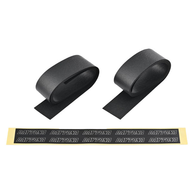 Daytona, EPDM rubber grip tape set. Black GRIPS Daytona
