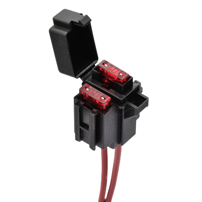 Daytona Mini Fuse Holder Set W/10 A Fus Fuses And Fuse Holders Daytona