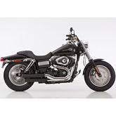 Falcon, Double groove Slip-ons exhaust Black Full Exhaust System Falcon Exhaust