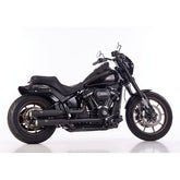 Falcon, Double groove Slip-ons exhaust Black Full Exhaust System Falcon Exhaust