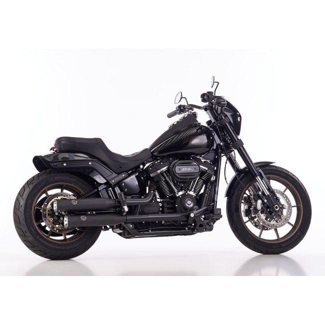 Falcon, Double groove Slip-ons exhaust Black Full Exhaust System Falcon Exhaust
