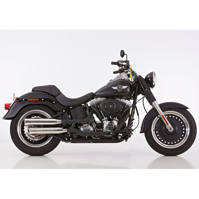 Falcon, Double groove Slip-ons exhaust Polished Full Exhaust System Falcon Exhaust