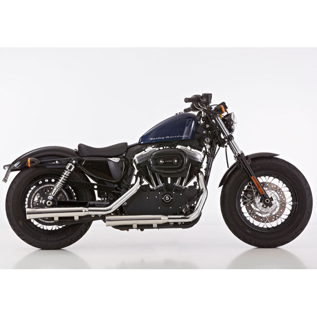 Falcon, Double groove Slip-ons exhaust Polished Full Exhaust System Falcon Exhaust