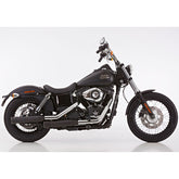Falcon, Double groove Slip-ons exhaust Black Full Exhaust System Falcon Exhaust