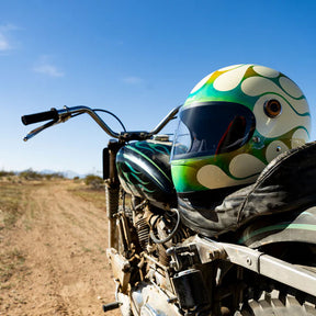 Biltwell Gringo S x Born Free collab helmet HELMETS Biltwell