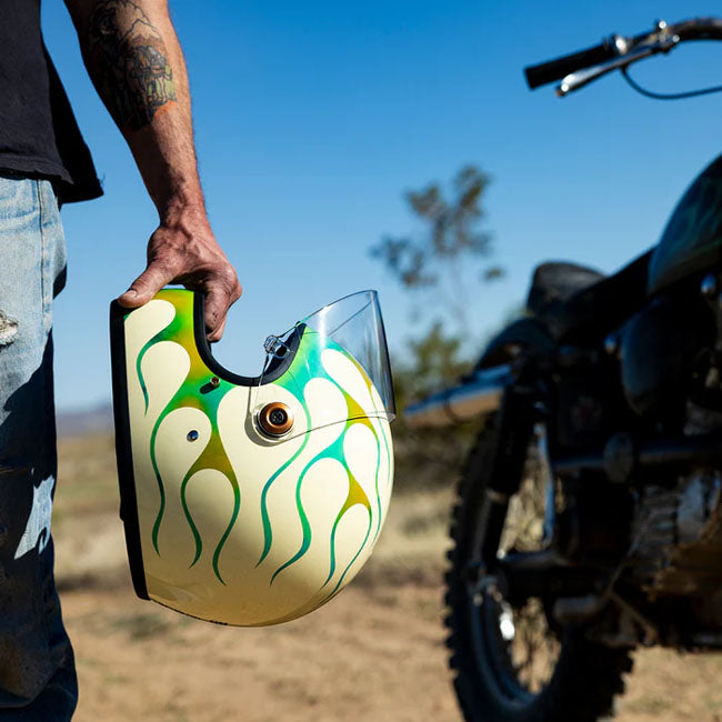 Biltwell Gringo S x Born Free collab helmet HELMETS Biltwell