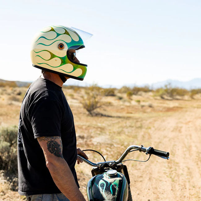 Biltwell Gringo S x Born Free collab helmet HELMETS Biltwell