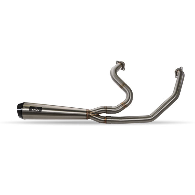 Malparidos 2-1 Exhaust System, Satin Race - 17-24 Touring Full Exhaust System Malparidos