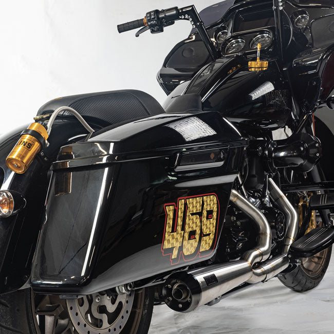 Malparidos 2-1 Exhaust System, Satin Race - 17-24 Touring Full Exhaust System Malparidos