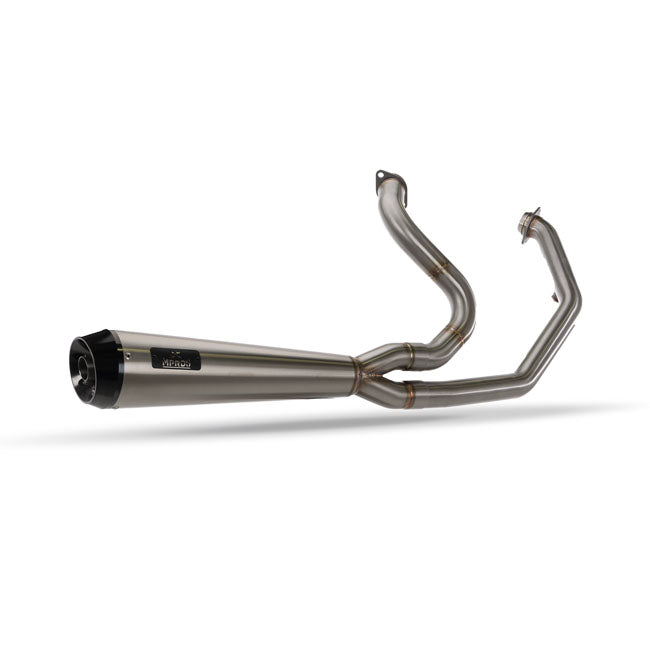 Malparidos 2-1 Exhaust System, Satin Race - 17-24 Touring Full Exhaust System Malparidos