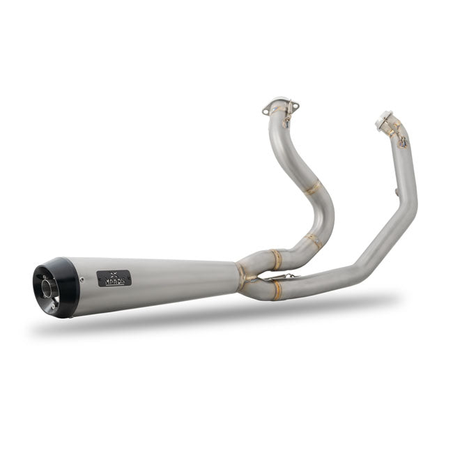 Malparidos 2-1 Exhaust System, Polished - 17-24 Touring Full Exhaust System Malparidos