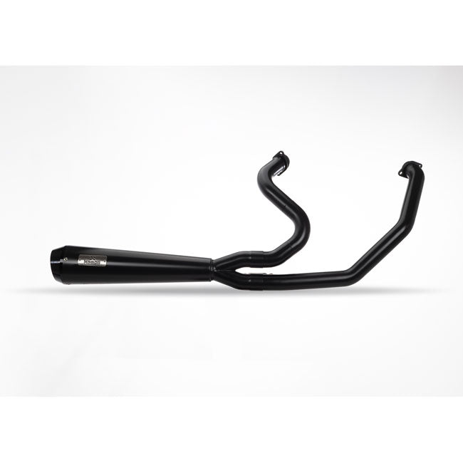 Malparidos Malparidos 2-1 Exhaust System, Black - 07-16 Touring Full Exhaust System Malparidos