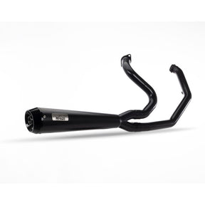 Malparidos Malparidos 2-1 Exhaust System, Black - 07-16 Touring Full Exhaust System Malparidos