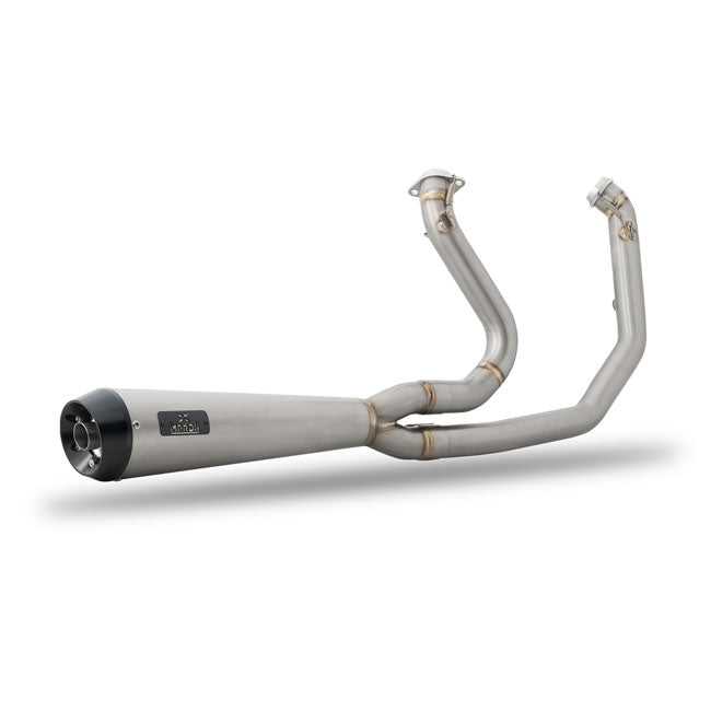 Malparidos 2-1 Exhaust System, Titanium - 18+ Softail Full Exhaust System Malparidos