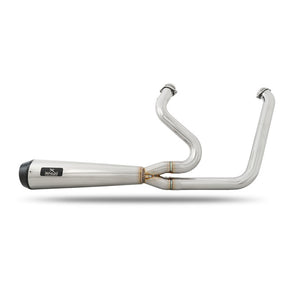 Malparidos 2-1 Exhaust System, Polished - 06-17 Dyna Full Exhaust System Malparidos