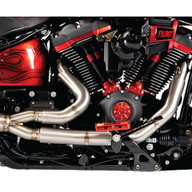 Malparidos Heat Shields, Satin Race - 07+ Softail Exhaust Heat Shields Malparidos