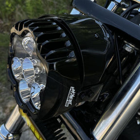 Custom Dynamics Shark Demon® Performance LED Pedestal Mount Headlight Headlamp Kits Custom Dynamics