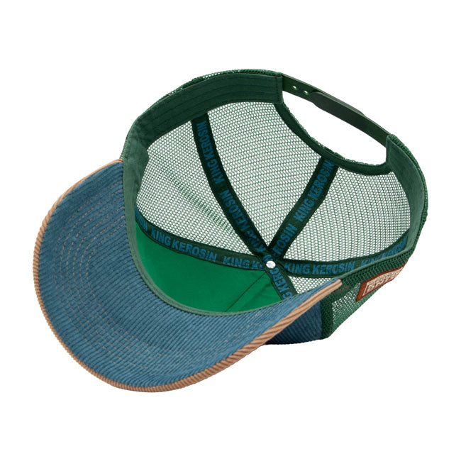King Kerosin Country Roads cap smoke blue CAPS King Kerosin