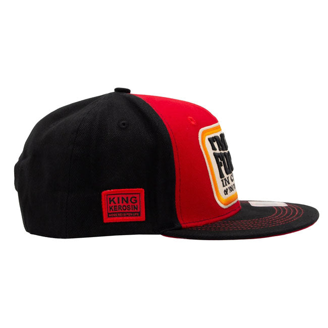 King Kerosin I''m the fucker cap black&red CAPS King Kerosin