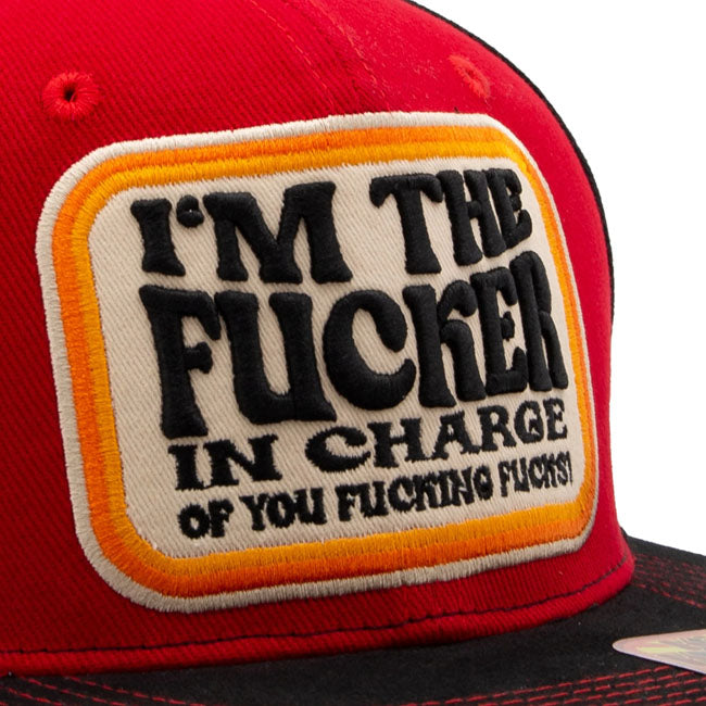 King Kerosin I''m the fucker cap black&red CAPS King Kerosin