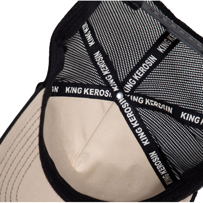 King Kerosin I''m a dirty old man cap black/beige CAPS King Kerosin