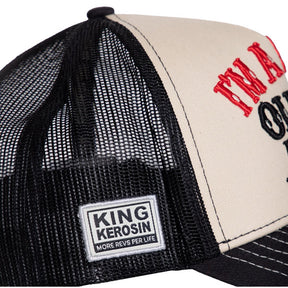 King Kerosin I''m a dirty old man cap black/beige CAPS King Kerosin