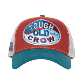 King Kerosin Tough old crow cap red&blue CAPS King Kerosin